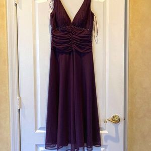 JS BOUTIQUE PURPLE SEQUIN MIDI DRESS, 4